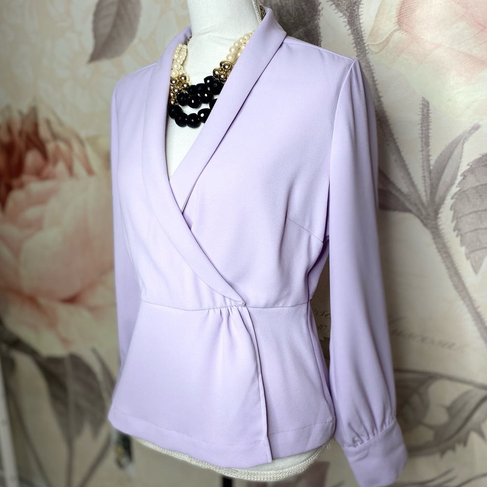 J Crew lavender top
